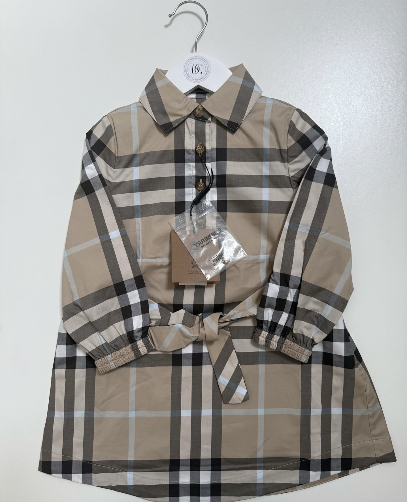 BURBERRY NOVA CHECK DRESS AGE 3-image
