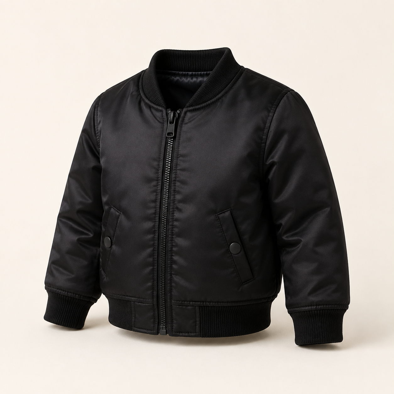 Givenchy Structured Black Bomber Jacket