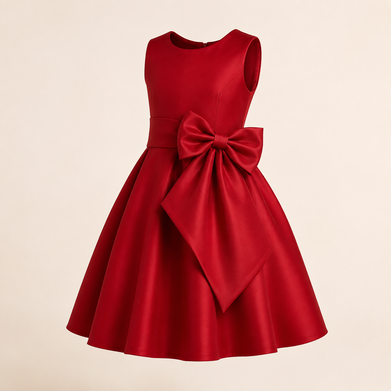 Valentino Red Bow Detail Dress