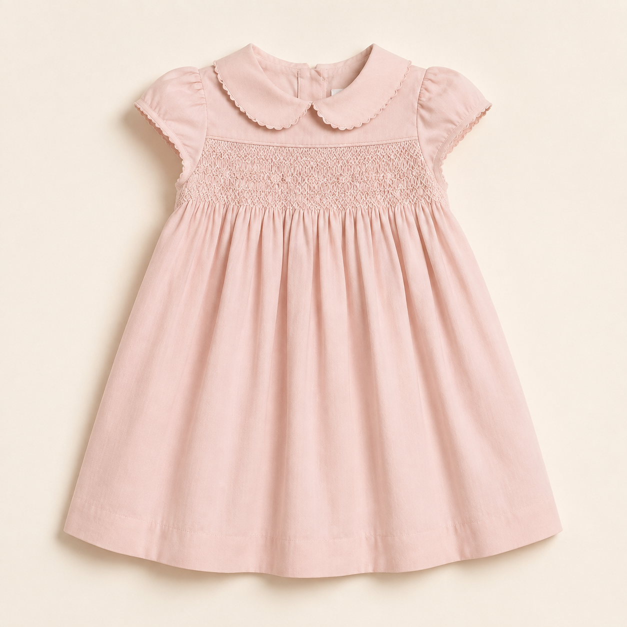 Bonpoint Meadow Smocked Cotton Dress
