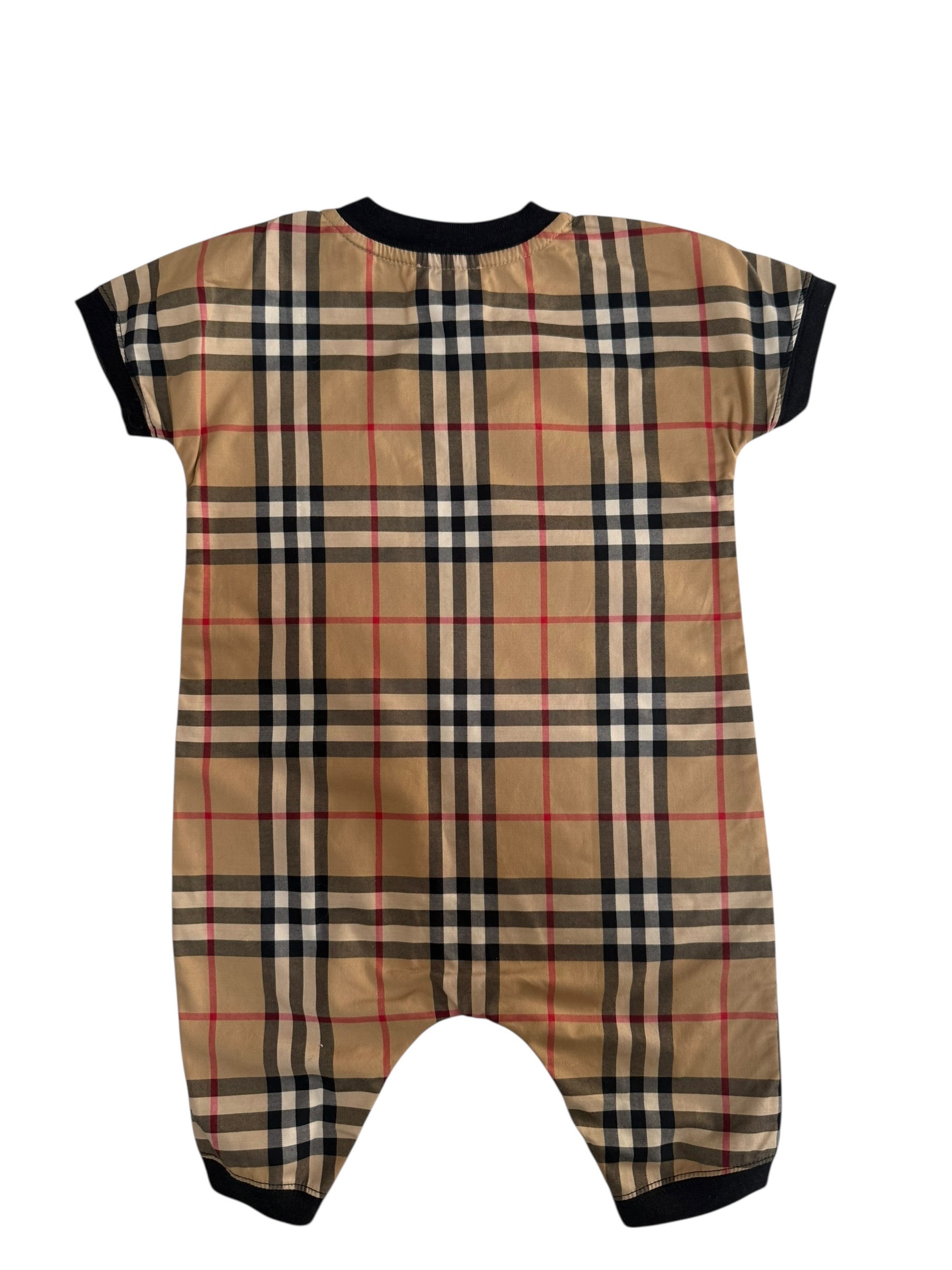 Burberry Vintage Check Romper 6M - Stylish & Comfortable