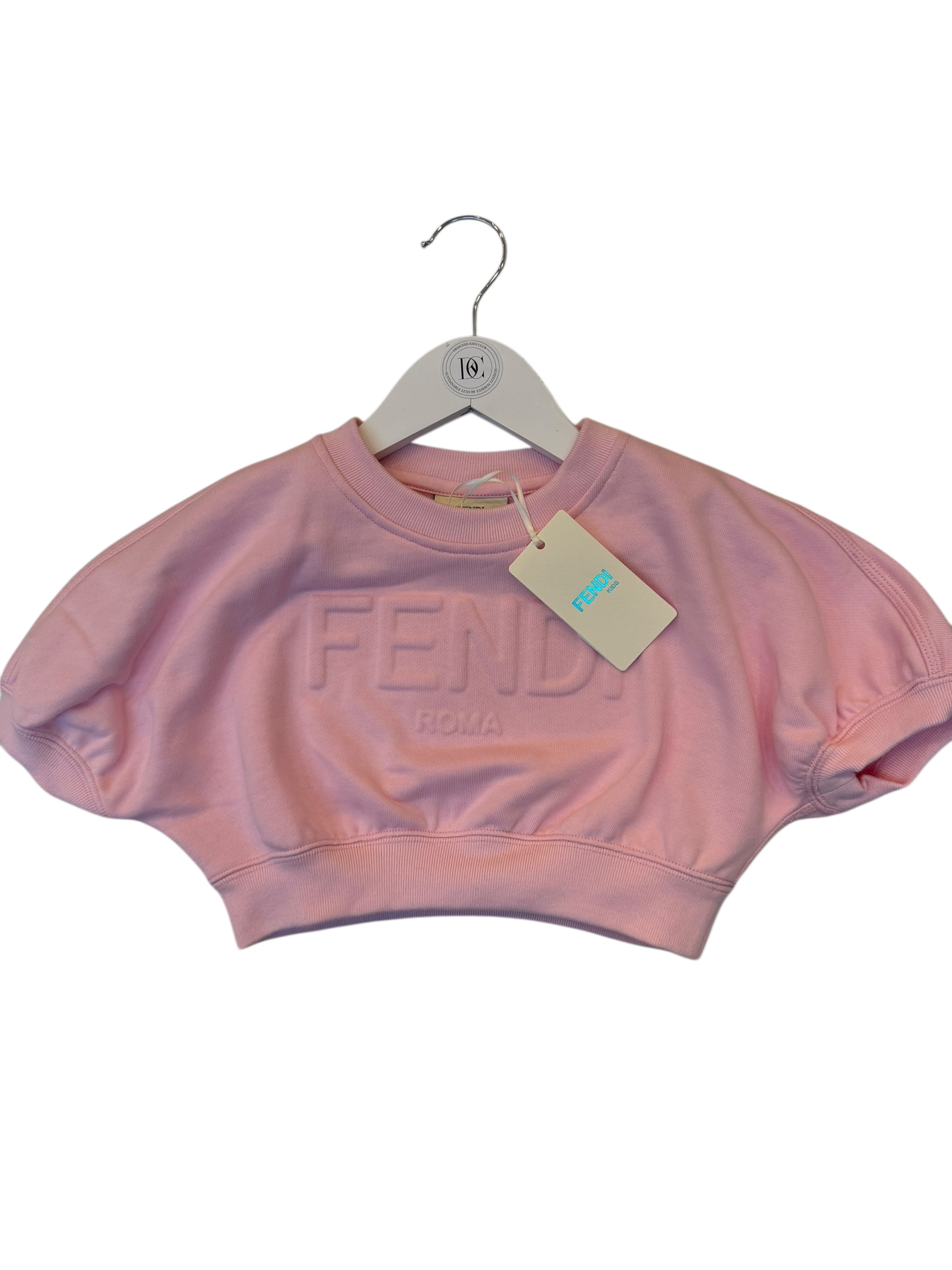 Fendi Kids Logo Sweatshirt & Shorts Set - Age 3