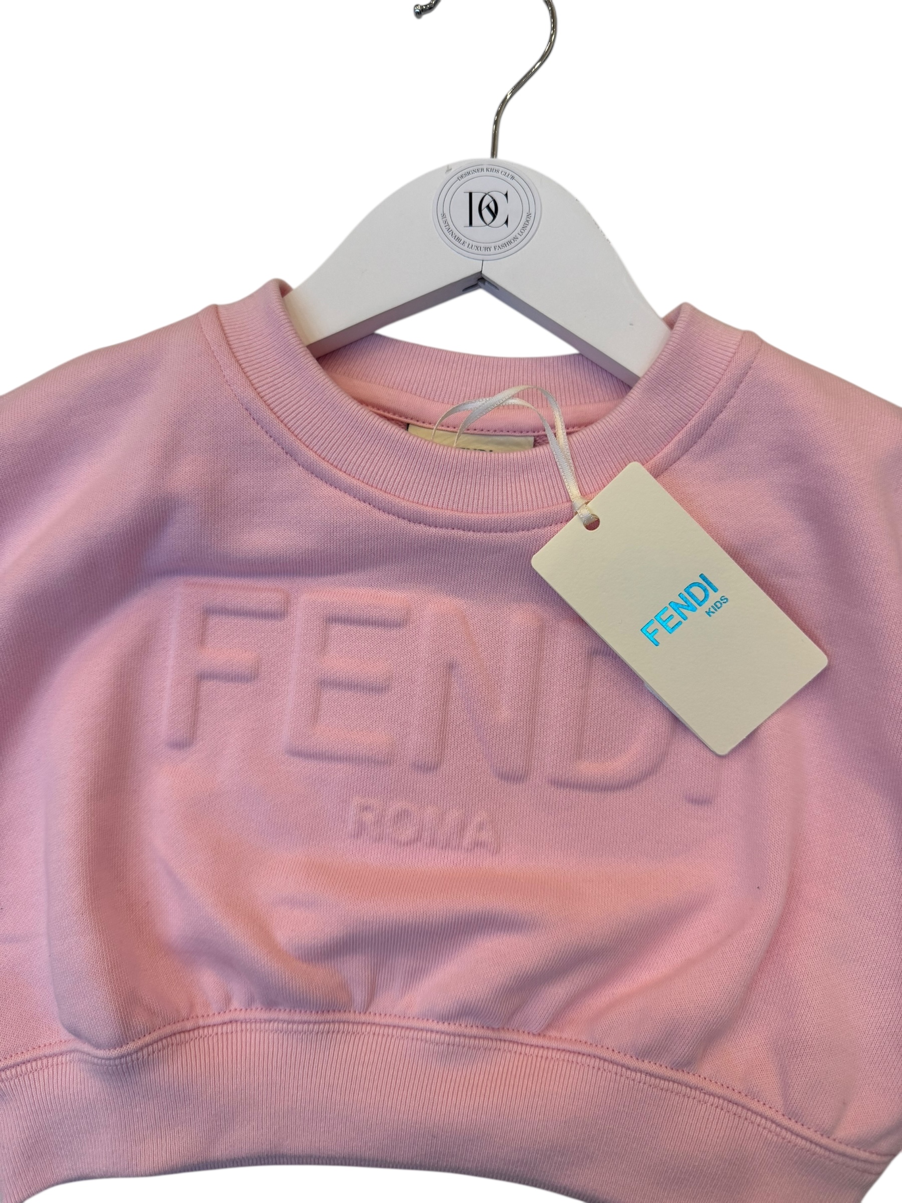 Fendi Kids Logo Sweatshirt & Shorts Set - Age 3