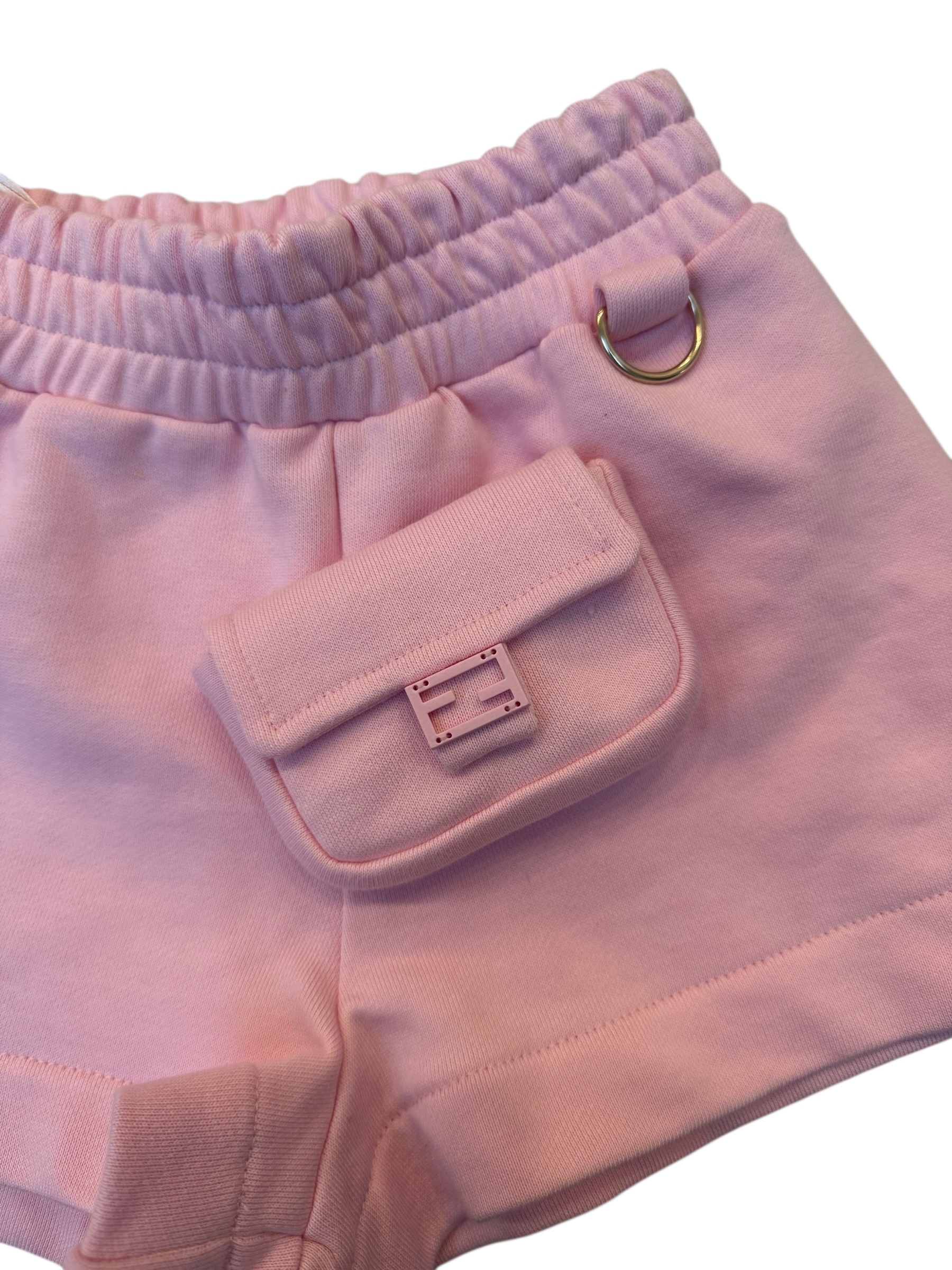 Fendi Kids Logo Sweatshirt & Shorts Set - Age 3