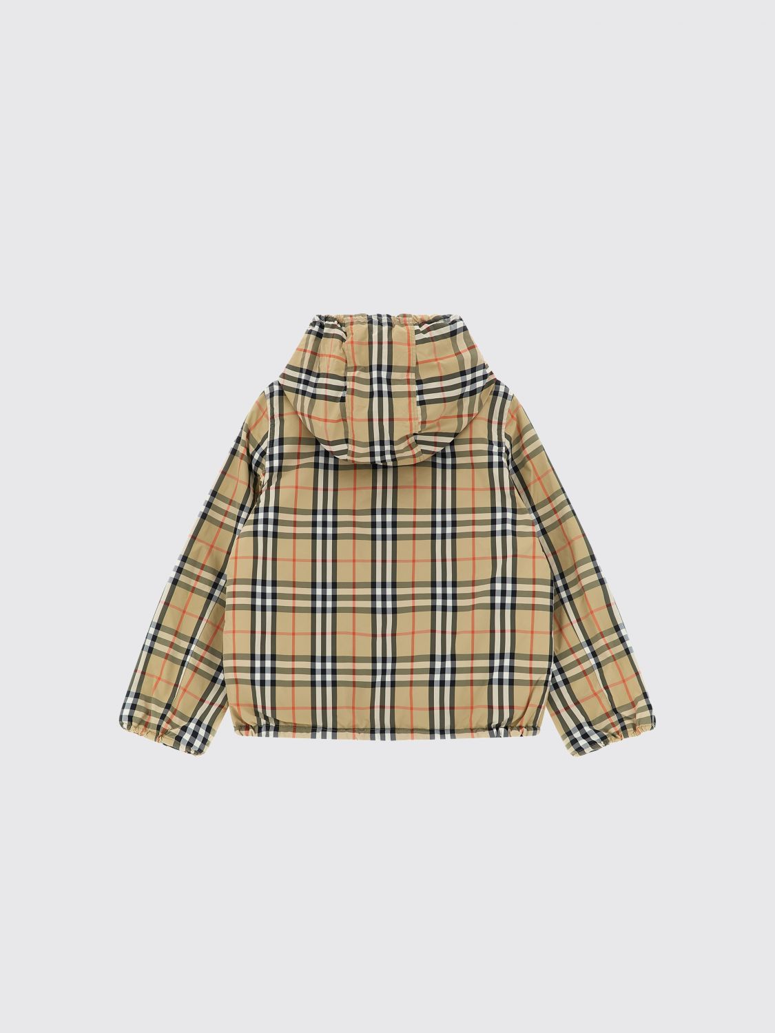 ゆ*り様 美品 BURBERRY 8Y 135サイズ ロゴ ブルゾン ジャケット Reversible Nylon Jacket with Logo Burberry